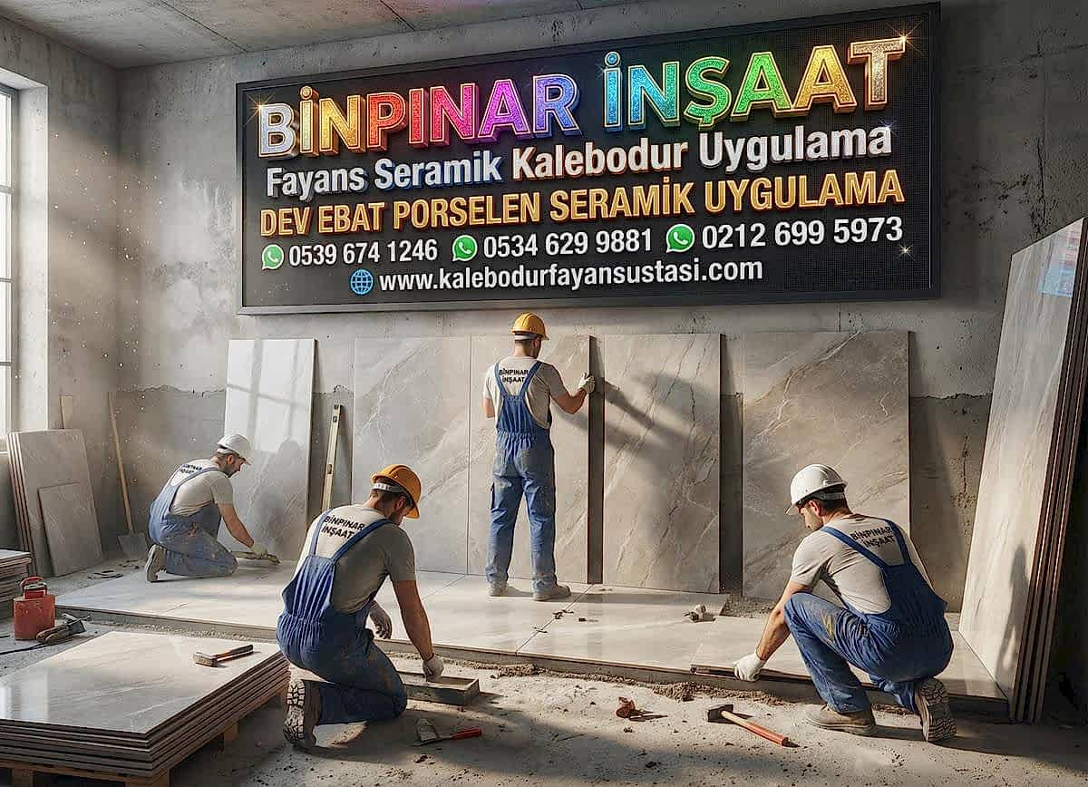 DEV EBAT PORSELEN SERAMİK UYGULAMA