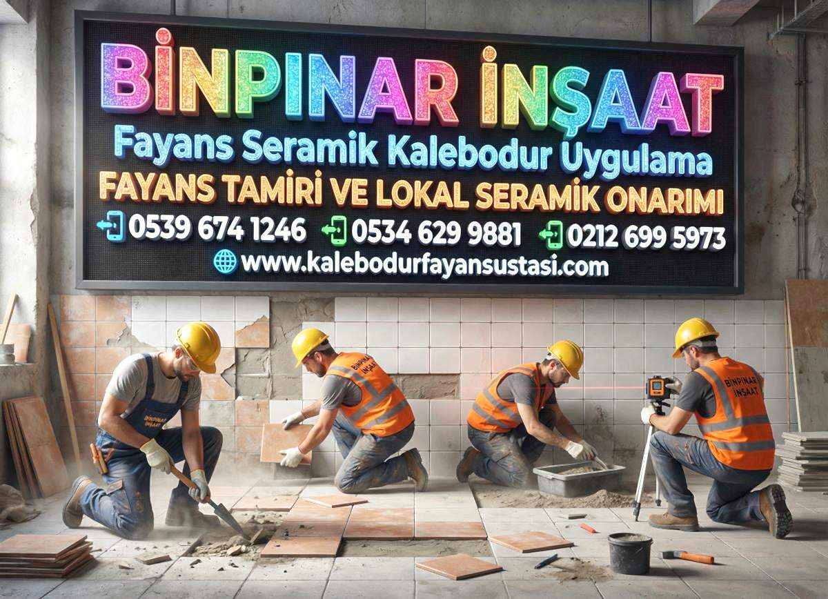 FAYANS TAMİRİ VE LOKAL SERAMİK ONARIMI